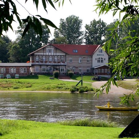 ホテル Elbterrasse Woerlitz Oranienbaum-Woerlitz エクステリア 写真